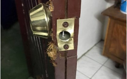 Burglars invade home of Christopher Ram’s son