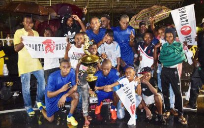 ‘Guinness Greatest of the Streets’ Futsal Competition…Sparta extends reign as G/town Zone champs