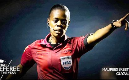 Guyana’s lone female FIFA referee nominated for CONCACAF 2016 awards