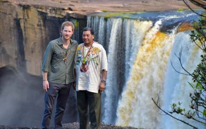Prince Harry experiences Guyana’s wonders