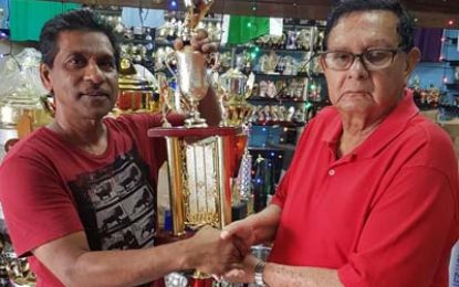 Trophy Stall continues support for KMTC Xmas meet