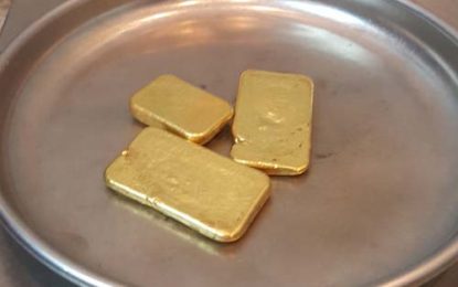 Economy buoyed by record-breaking US$850M gold earnings