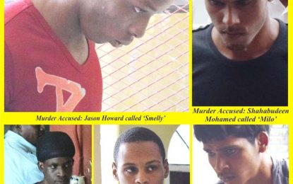 Burnt elderly East Bank Essequibo couple…‘Smelly’ three others remanded for murder