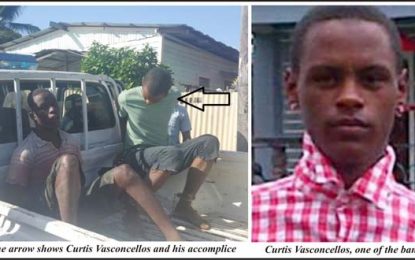 Tower hotel robbery…Suspect was previously shot to the neck during robbery