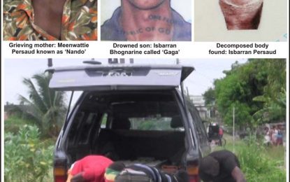 Tragedy strikes: East Canje man decomposed body found two days after son drowns