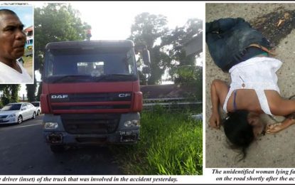 Unidentified female crushed at Eccles in Freak Accident