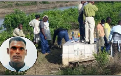 Fisherman’s body exhumed
