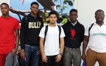 National U-18 basketball team depart for IBF 3X3 Finals