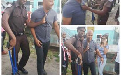 Businessman arrested for allegedly cutting parking boot on vehicle