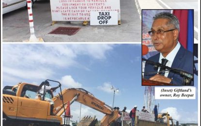 M&CC removes signs, barriers in “unlawful” Giftland raid