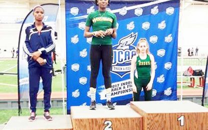 2017 NJCAA Indoor Championships…Guyanese Andrea Foster cops silver in 800m on debut
