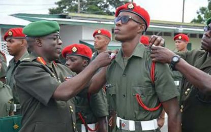 12 Cadet Officers promoted to the rank of Ensign