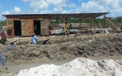 Construction begins on Parfaite Harmonie Police Station