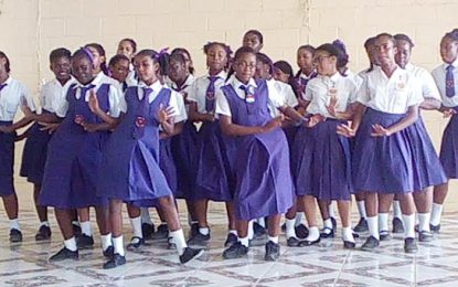 Region Two Students celebrate Mashramani with choral recital