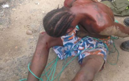 Barefaced bandit nabbed after robbery attempt