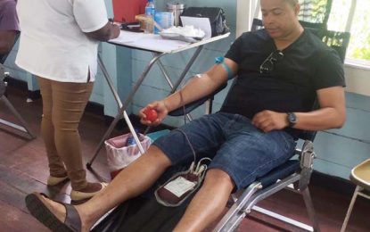 Lodge Alpha hosts inaugural blood drive