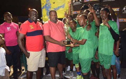 East Coast Demerara Guinness ‘Greatest of the Streets’ Competition…Rogers’ 12th minute strike gives Melanie ‘B’ title