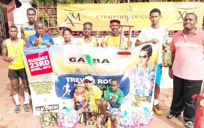 Fagundes, Gardner top at annual Trevor Rose 5K Memorial Run