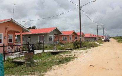 Defects on Turn-key houses to be corrected by weekend