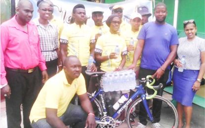 Clear Waters in Support of Linden Cycling Club
