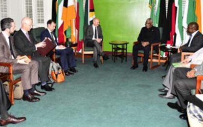 President meets with UN Secretary General’s Personal Rep. on border controversy