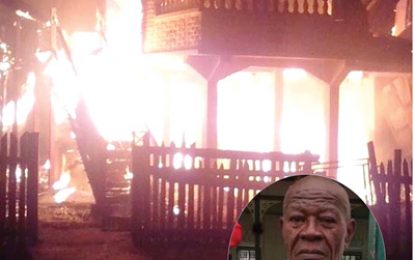 Fiery death of Kildonan pensioner…Son to face murder charge, claims blaze was an accident