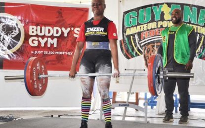 GAPF GS Andrea Smith aiming to dominate at Pan Am/SA Powerlifting C/ships