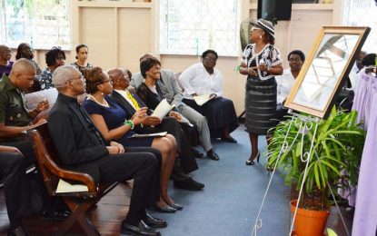 President David Granger’s tribute to former UNESCO chief, Carmen Jarvis