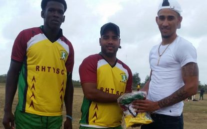 Overseas Based former RHTY&SC Members assist Cricket Development Programme