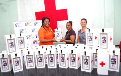 GTT donates collection boxes to Red Cross