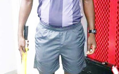 KEVIN STEPHENS OFFICIATES IN CONCACAF U-17 PLAYOFF