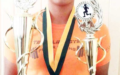 Balancing education and sports is female powerlifter Tineisha Toney