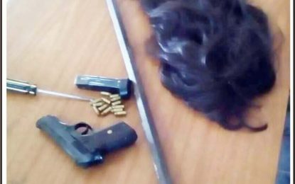 Glasgow police patrol arrests five with unlicensed firearm, wig, crowbar