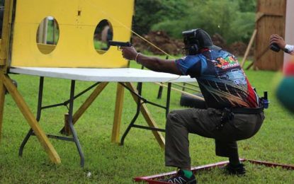 Harold ‘Top Gun’ Hopkinson excels at Grenada National HandGun Championship