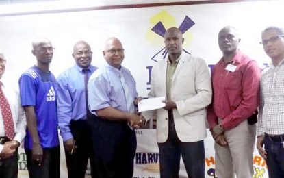 NAMILCO presents sponsorship to GFF for Thunderbolt National U-17 tourney