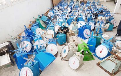 More than 330 scales seized in last two months