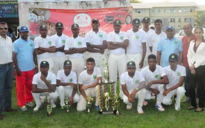 GCB/Hand-in-Hand U19 tourney…Demerara retain three-day title after rain spoils final day action