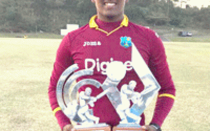 Simmons, Yadram fire Young Windies to dramatic series win
