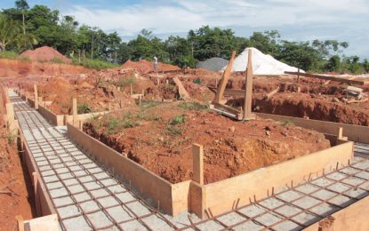 Visit to new Port Kaituma Hospital… Minister disappointed with works on doctors and nurses’ quarters