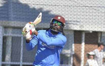 Gayle returns to face Indians