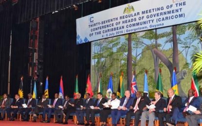 CARICOM High-level confab kicks off today in Grenada…