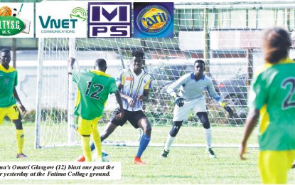 Guyana U-15 Footballers end T&T  tour with 4-1 win over Fatima Collage