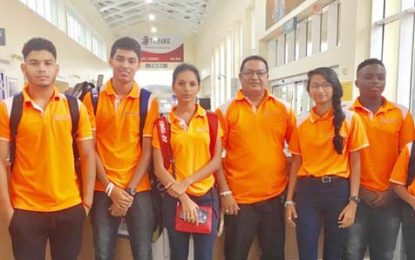 Guyana team off to Caribbean Badminton Championships in Trinidad