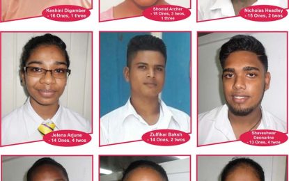 2017 CSEC results…QC’s Michael Bhopaul shines in top performers’ row