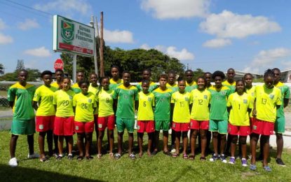 NATIONAL INTER-GUIANA GAMES’ SQUADS ENCAMPED