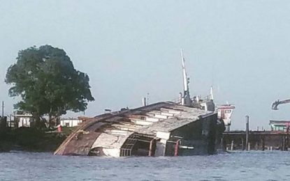 Efforts ongoing to salvage capsized MV Torani