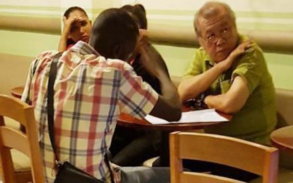 Malaysian businessman trailed from bank, robbed in café  