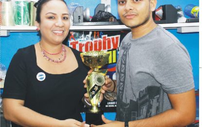 Trophy Stall supports as Toastmasters  celebrates Education Month with Speech Contest