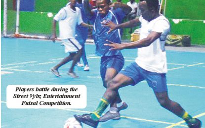 Street Vybz Entertainment Futsal Competition… African Connection beat Ol Skool Ballers to advance