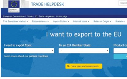 EU re-launches trade export website